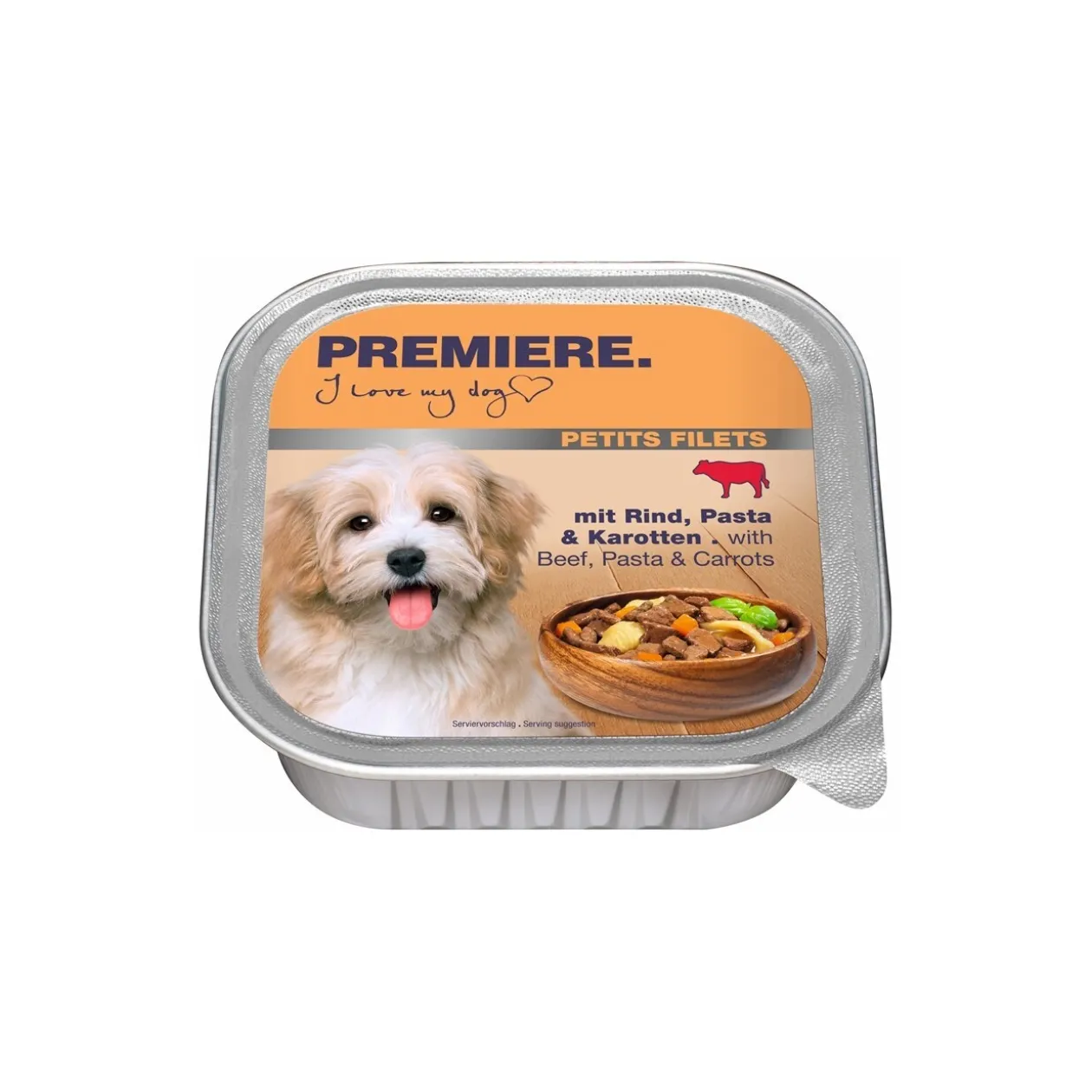 PREMIERE Petits Filets Bœuf, pâtes et carottes 11x150 g