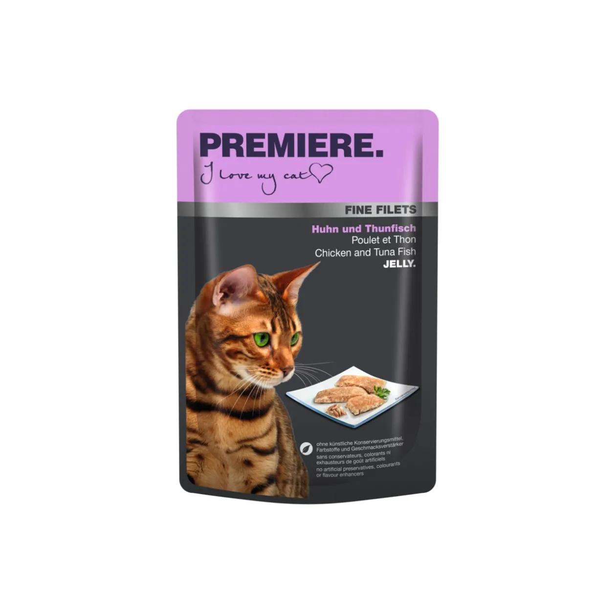 PREMIERE S Fine Filets Poulet et thon 24x100 g