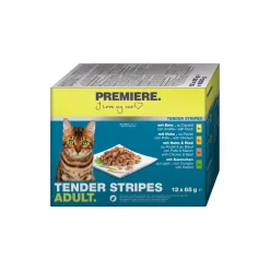 PREMIERE Tender Stripes Adult Multipack 12 x 85 g
