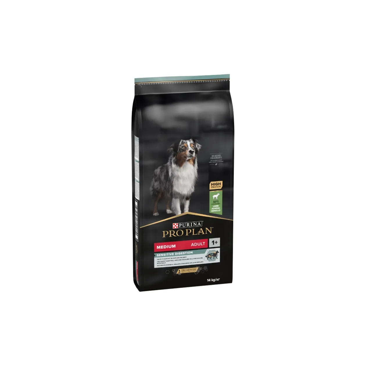 PRO PLAN Adult Medium Sensitive Digestion Agneau 14 kg