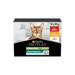 PRO PLAN Maintenance Multivariété Sterilised Boeuf & Poulet 10 x 85 g