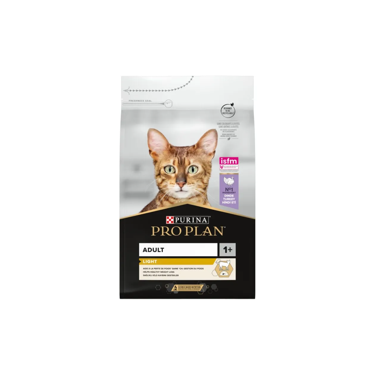 PRO PLAN Purina Adult Light - Riche En Dinde 3 kg