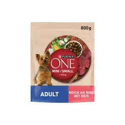 Purina ONE Mini Adult Riche en bœuf 3x800 g