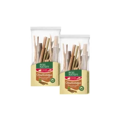 REAL NATURE BÂTONNETS DE BOIS À GRIGNOTER 2 x 75 g