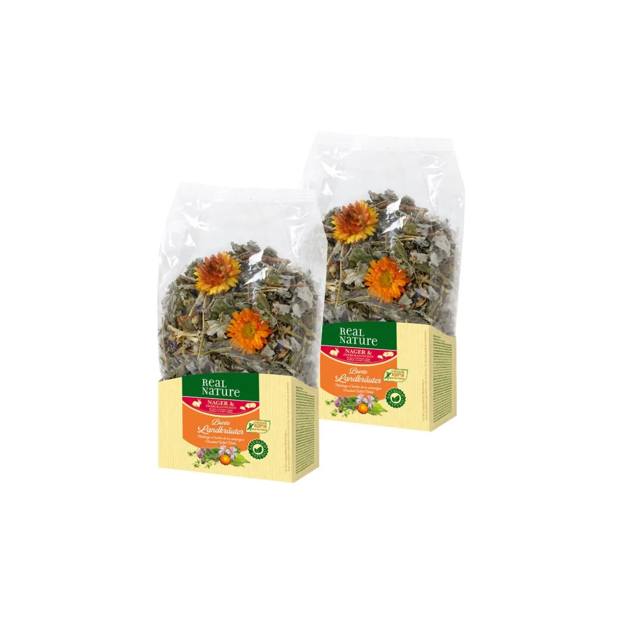 REAL NATURE Herbes 2 x 100 g Mélange d'herbes de la campagne