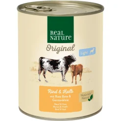 REAL NATURE Light Bœuf et veau 6x800 g
