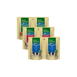 REAL NATURE Pack mixte Adult Pouches 6 x 300 g