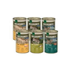 REAL NATURE Pack mixte Wilderness Adulte 6 x 400 g Pack mix 2