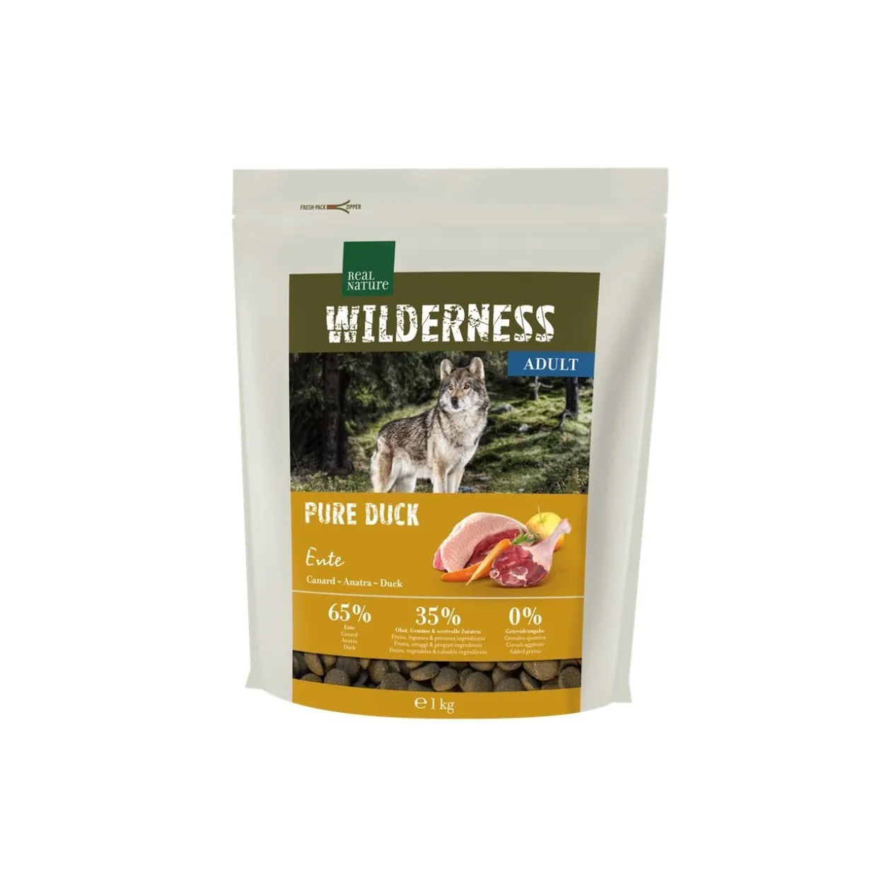 REAL NATURE WILDERNESS Adulte Pure Duck 1 kg