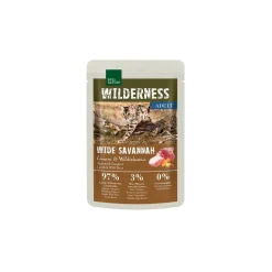 REAL NATURE Wilderness Adult 12 x 85 g Wide Savannah agneau & sanglier