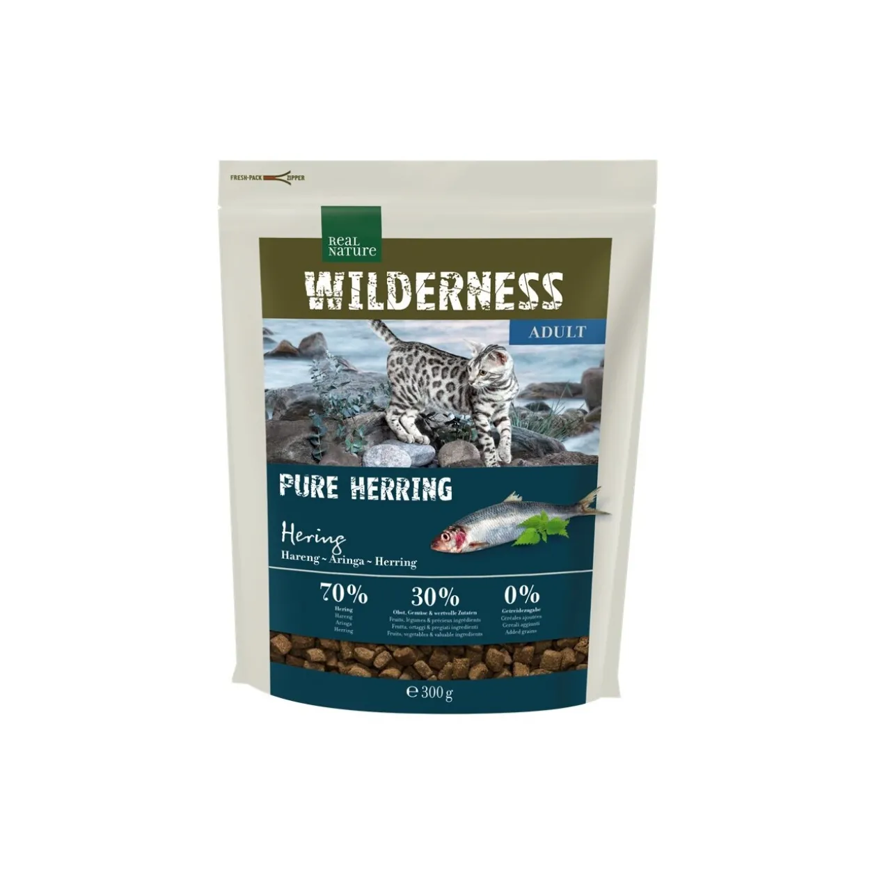 REAL NATURE WILDERNESS Pure Adult Hareng 300 g