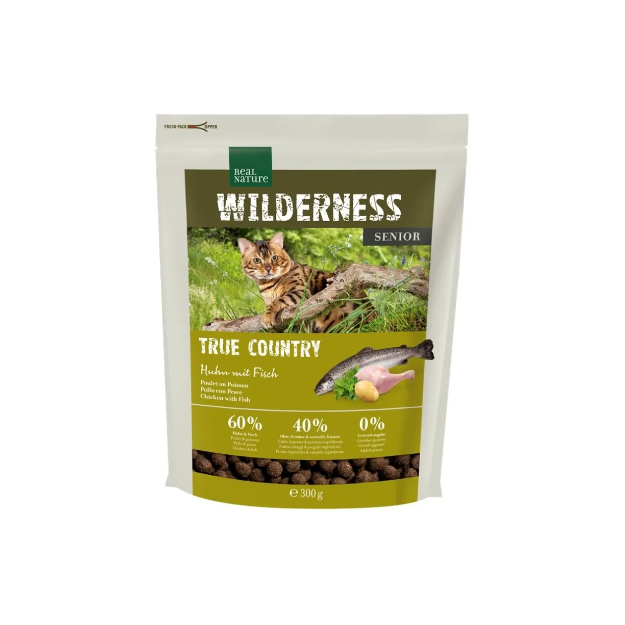 REAL NATURE WILDERNESS Senior True Country Poulet au poisson 300 g