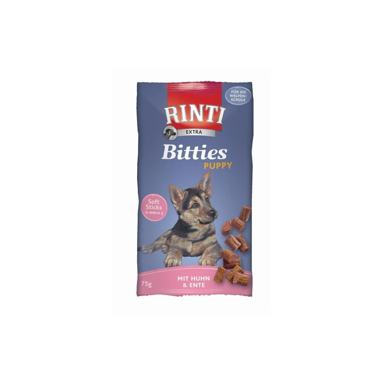 RINTI Bitties Puppy 16 x 75 g Poulet et canard