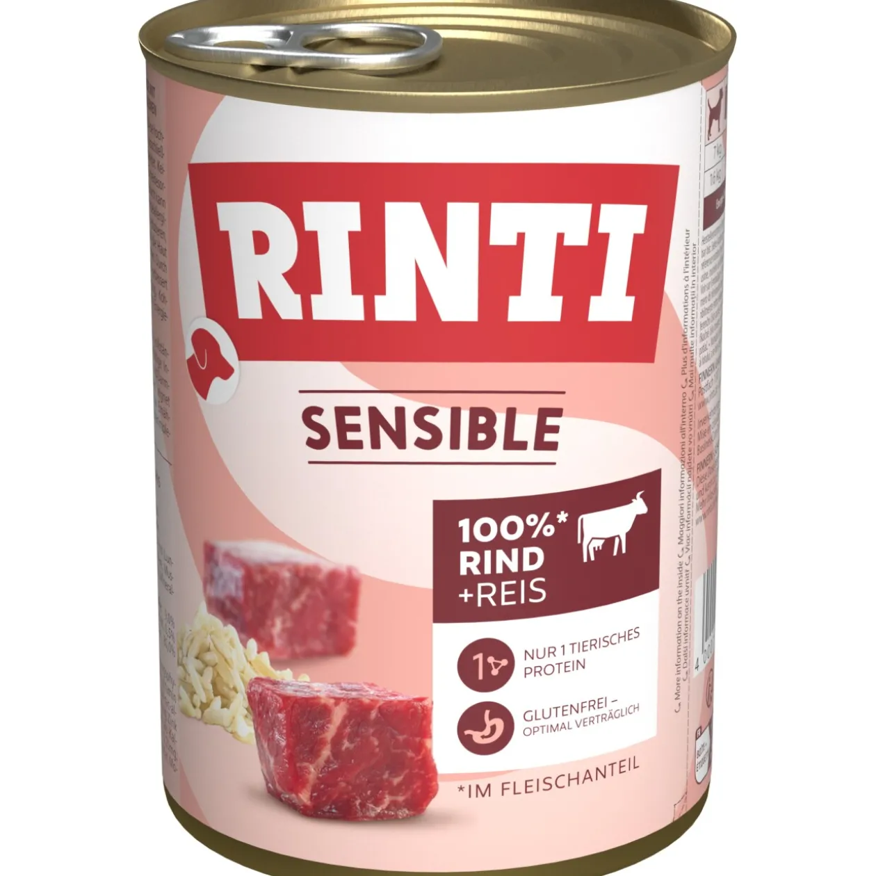 RINTI Sensible 12 x 400 g Bœuf & Riz
