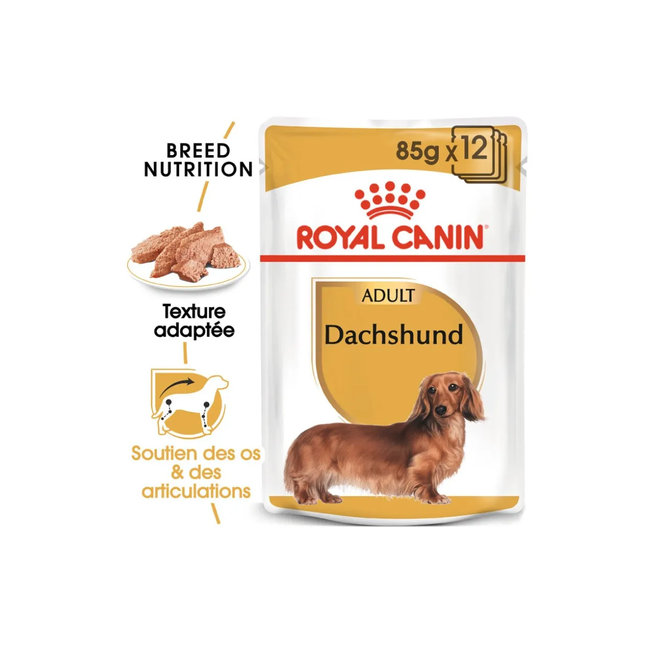 ROYAL CANIN Basset Adulte Mousse 12x85 g