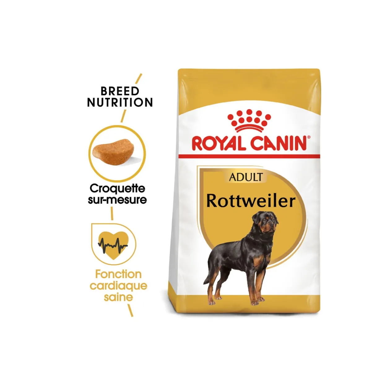 ROYAL CANIN Croquettes Chien Rottweiler 12 kg