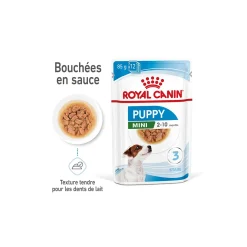 ROYAL CANIN Mini Chiot Nourriture humide Chien 12 x 85 g