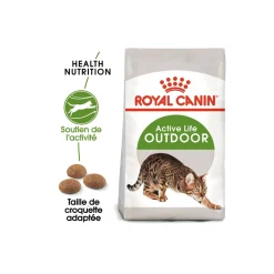 ROYAL CANIN Outdoor Croquettes Chat 400 g
