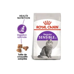 ROYAL CANIN Sensible 33 Croquettes Chat 400 g