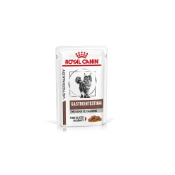 ROYAL CANIN Veterinary GASTROINTESTINAL MODERATE CALORIE, en sauce 12 x 85 g
