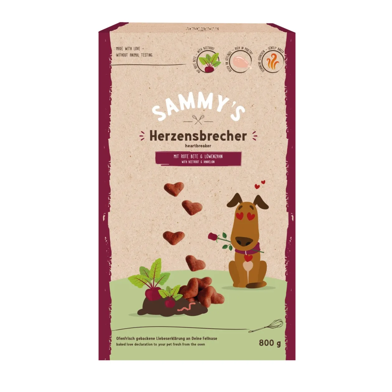 Sammy's Bourreau des cœurs SAMY 800 g