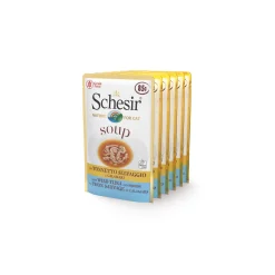 Schesir Soupe 6 x 85 g Thon aux calamars