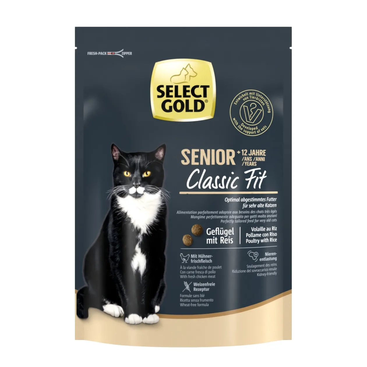 SELECT GOLD +12 Senior Volaille & riz 300 g