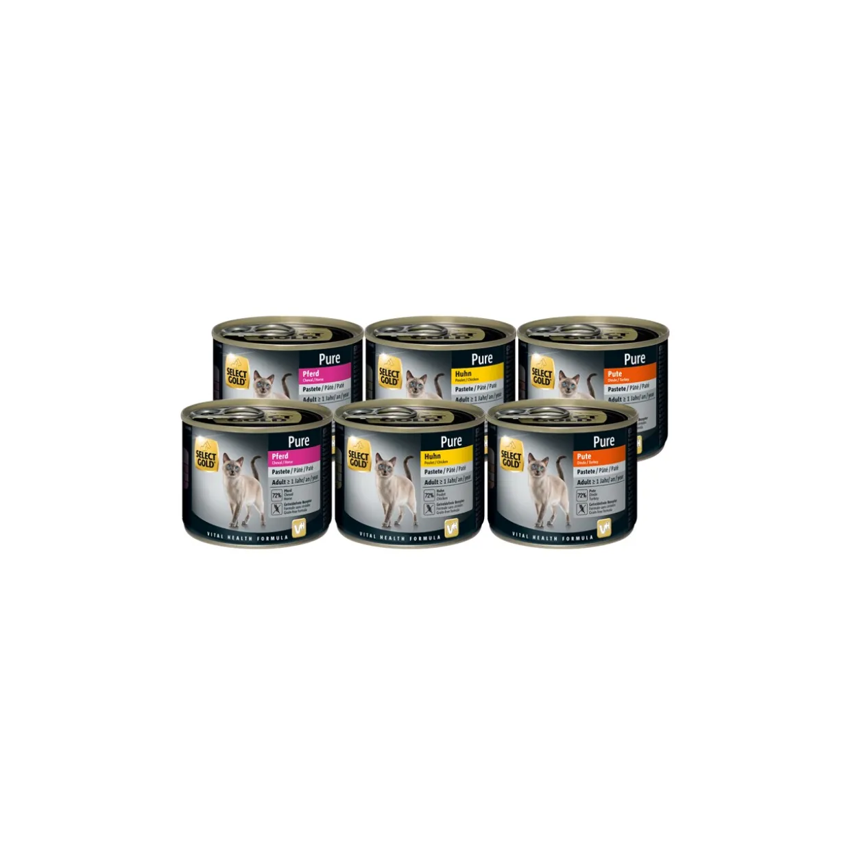 SELECT GOLD Adult Pure Pack Mix 6x200 g
