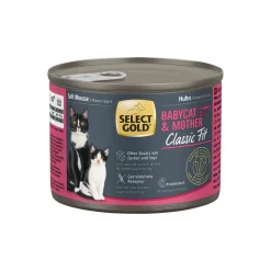 SELECT GOLD Babycat & Mother Mousse Tendre Poulet 6x200 g