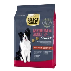 SELECT GOLD Complete Medium Adulte Bœuf 1 kg