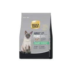 SELECT GOLD Croquettes Chat Pure Adulte Riche en Protéine de Ver à Soie 2,5 kg
