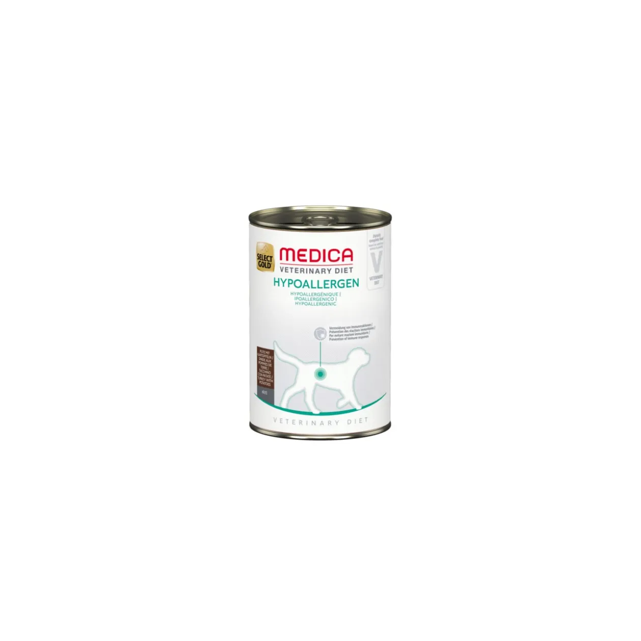 SELECT GOLD Medica Hypoallergénique dinde 6x400 g