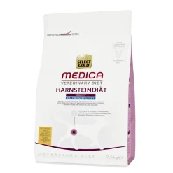 SELECT GOLD Medica Régime pour calculs urinaires à teneur réduite en calories et poulet 2,5 kg
