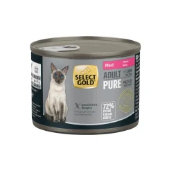 SELECT GOLD Pure Adult Paté Cheval 6x200 g
