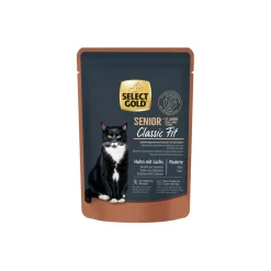 SELECT GOLD Senior +12 Poulet avec Saumon 12x85 g