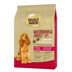 SELECT GOLD Sensitive Adulte Medium Cheval au tapioca 1 kg