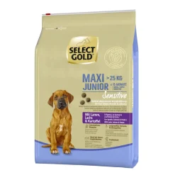 SELECT GOLD Sensitive Maxi Junior agneau/saumon/pommes de terre 4 kg