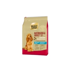 SELECT GOLD Sensitive Medium Adult insecte 4 kg