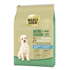 SELECT GOLD Sensitive Mini Senior insecte 4 kg