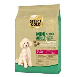 SELECT GOLD Sensitive Mini Adult cheval & tapioca 1 kg