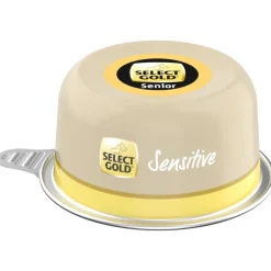 SELECT GOLD Sensitive Senior Poulet et riz 10x125 g