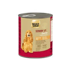 SELECT GOLD Sensitive Senior Poulet et riz 6x800 g
