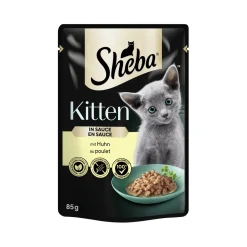 Sheba Kitten en sauce 28 x 85 g Poulet