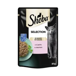 Sheba Selection en sauce 28 x 85 g Saumon