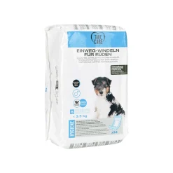 TAKE CARE couches jetables pour chien 14 pièces S