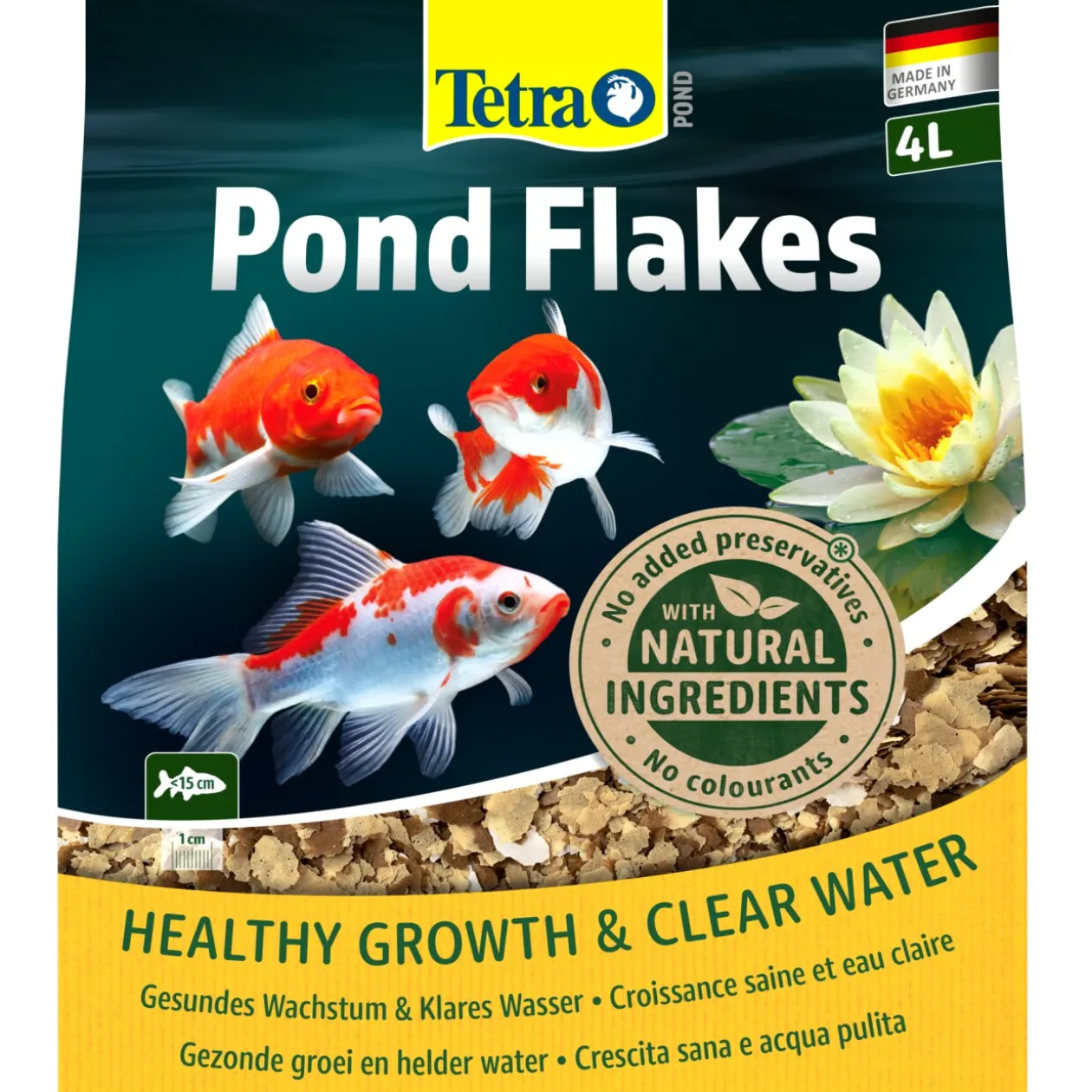 Tetra Pond Flakes Flocons 4 l