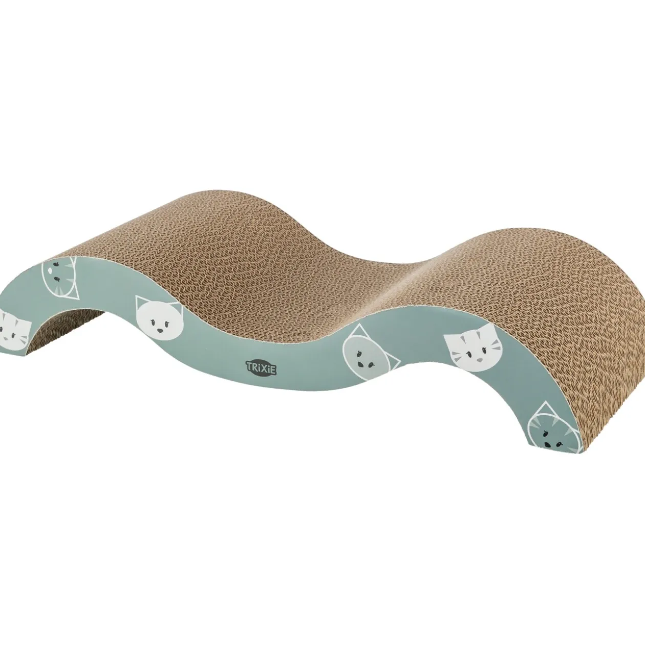 Trixie Arbre à chat Mimi, carton, herbe-aux-chats, 48×16×22 cm