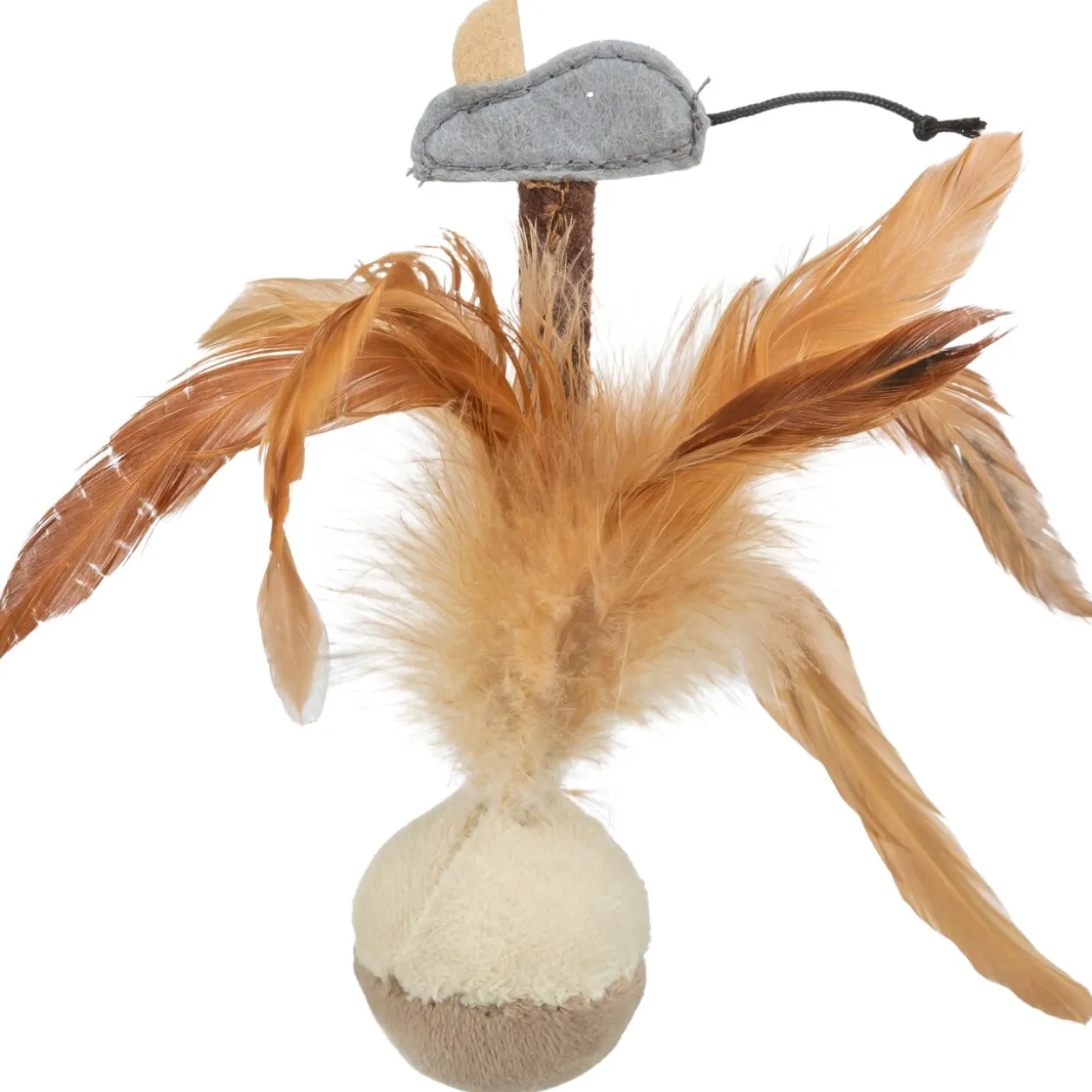 Trixie Balle à ressort Squieky de avec souris