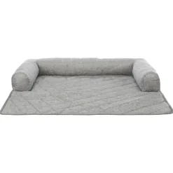 Trixie couverture de protection rembourrée Nero, rectangulaire, 90×90 cm, gris clair