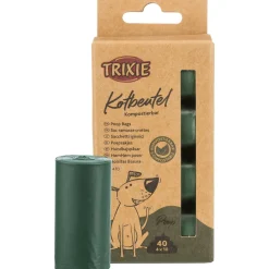 Trixie Sacs à déjections canines , compostables, 4 rouleaux x 10 sacs